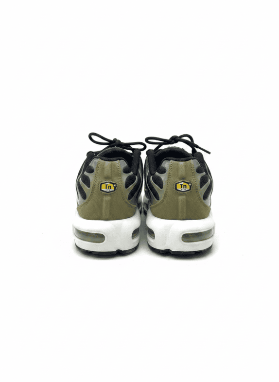 NIKE SNEAKERS STREETWEAR KHAKI MENS PRE OWNED EU 37 5