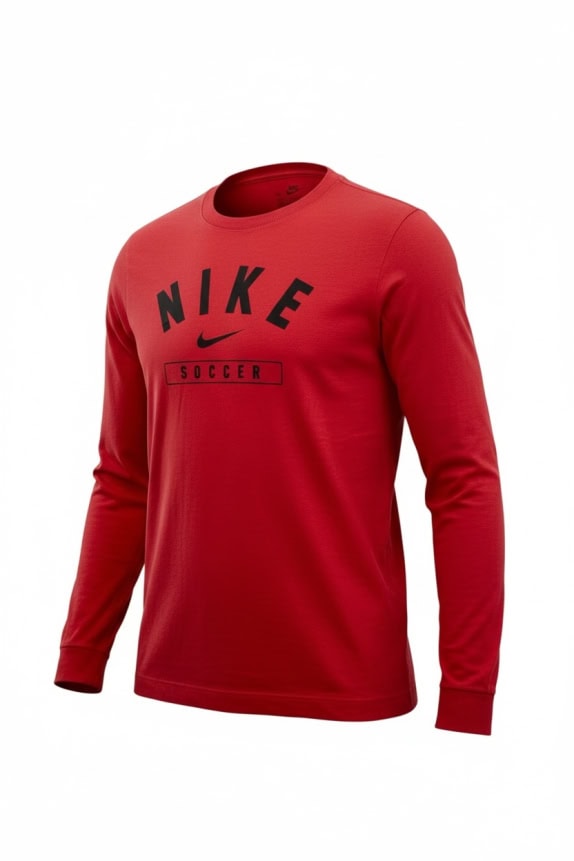 Nike Soccer Ανδρική Μπλούζα Μακρυμάνικη Κόκκινη Size L