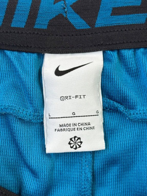 NIKE ΣΟΡΤΣ ΔΙΠΛΟ ΧΡΩΜΑ ΜΠΛΕ ΑΝΤΡΙΚΟ PRE OWNED L