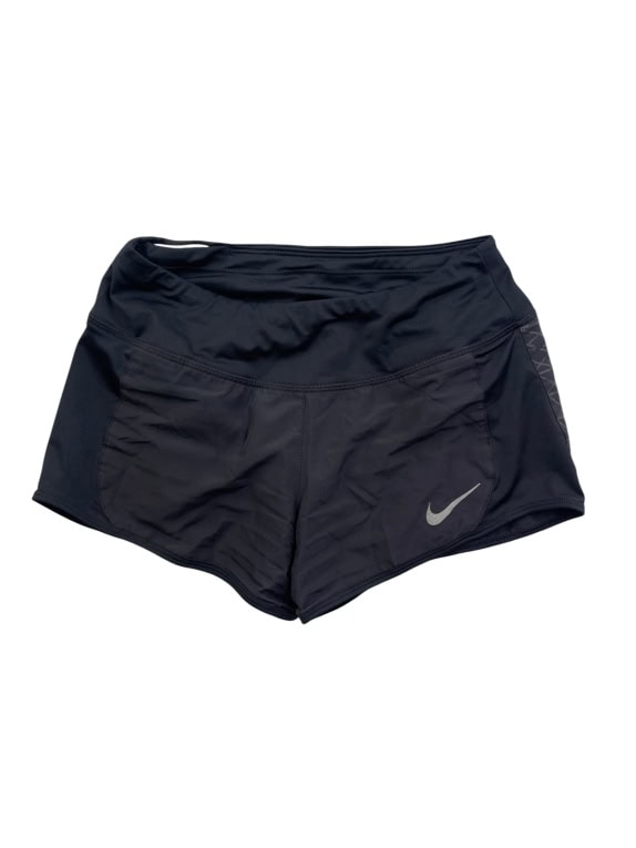 NIKE Pantaloncini da corsa Dri-Fit con logo riflettente Nero UNISEX XS
