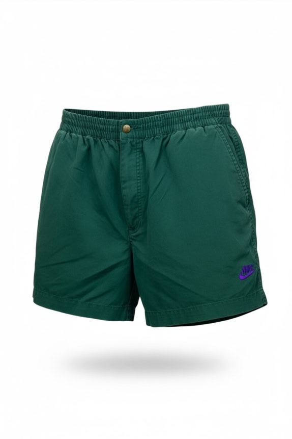 NIKE SHORTS VINTAGE WITH LOGO GREEN MEN'S S