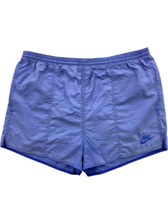 Nike Σορτσάκι Vintage Κεντητό Λογότυπο Μπλε Ανδρικό XL