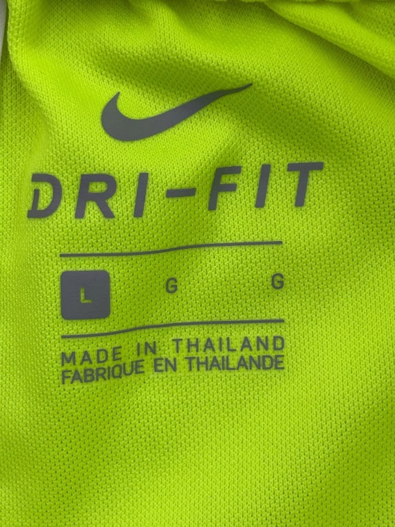 NIKE SPORTSWEAR SHORTS MINIMAL NEON GREEN ΑΝΤΡΙΚΟ PRE OWNED L
