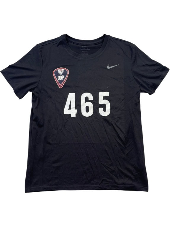 NIKE T SHIRT ATHLETIC GRAPHIC ΜΑΥΡΟ UNISEX PRE OWNED M