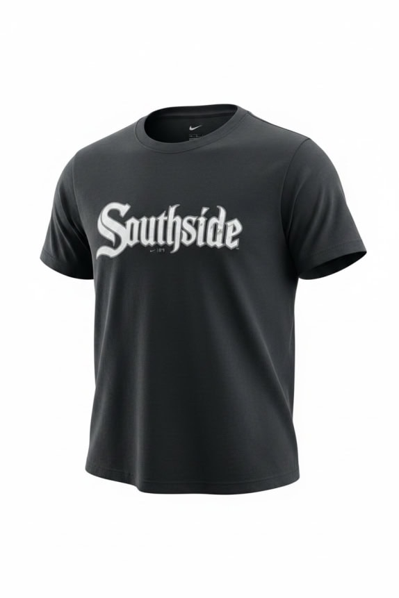 Nike T-Shirt Big Logo Southside Nero Unisex L