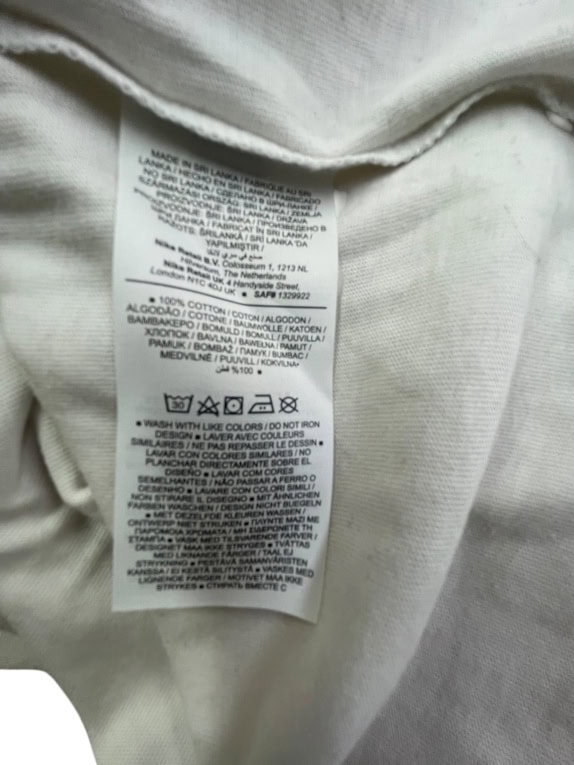 NIKE T-SHIRT CASUAL LOGO ΛΕΥΚΟ ΑΝΔΡΙΚΟ S