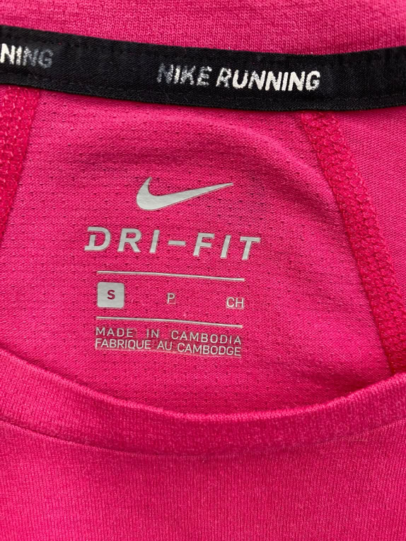 NIKE T-SHIRT DRI-FIT JUST DO IT fucsia da donna S