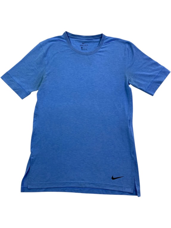 NIKE T-SHIRT DRI-FIT LOGO ΜΠΛΕ ΑΝΔΡΙΚΟ M