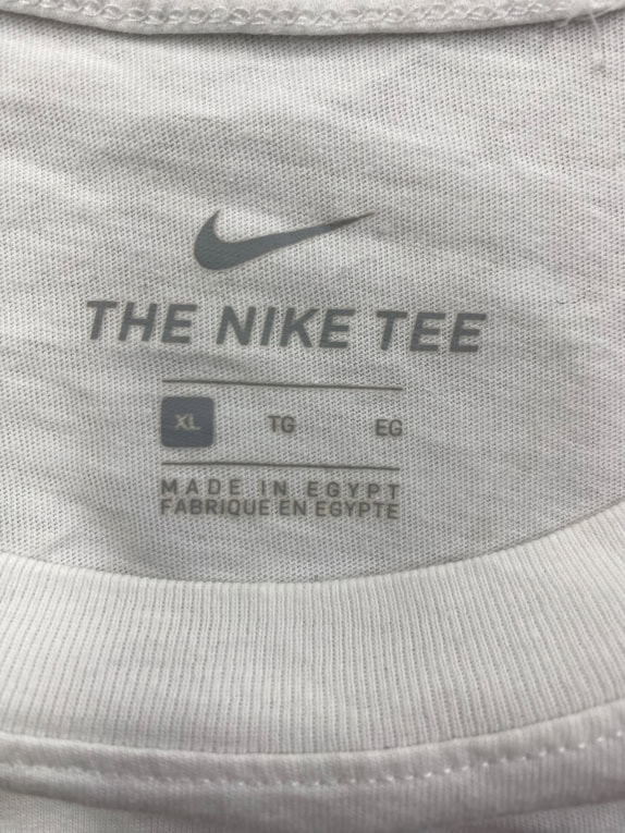 NIKE T-shirt Γαλλία FFF Κόκορας Άσπρο Ανδρικό XL