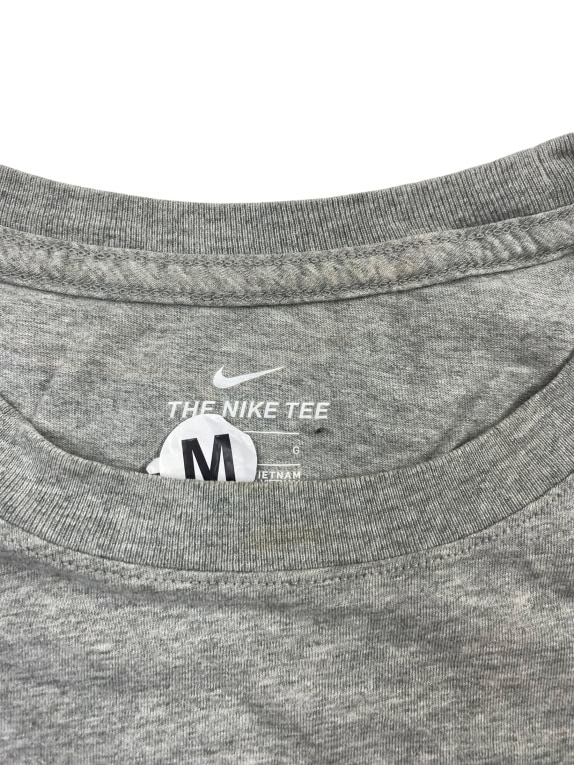 Nike T-Shirt grigia con logo a maniche corte da uomo M