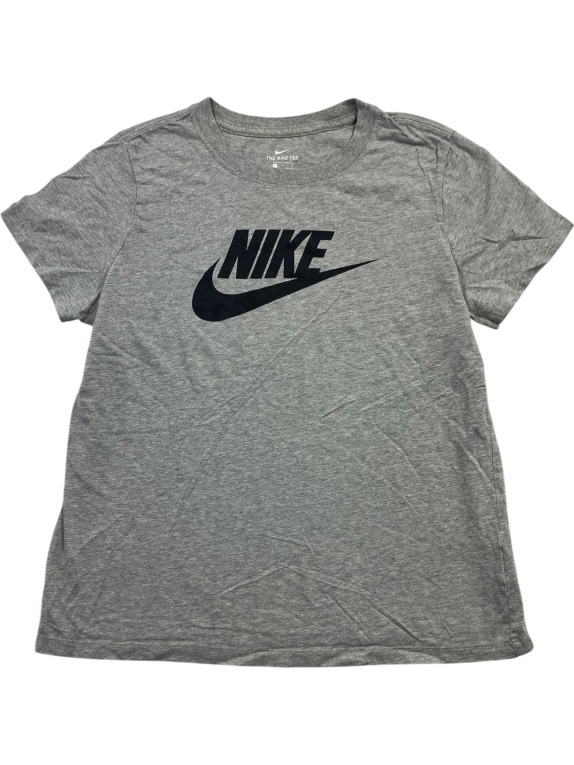Nike T-Shirt grigia con logo a maniche corte da uomo M