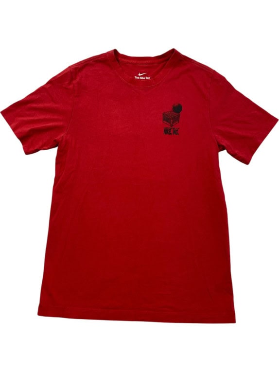 NIKE T SHIRT GRAPHIC ΚΟΚΚΙΝΟ ΑΝΤΡΙΚΟ PRE OWNED S