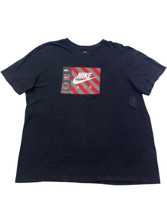 NIKE T SHIRT GRAPHIC BLACK MEN PRE OWNED M