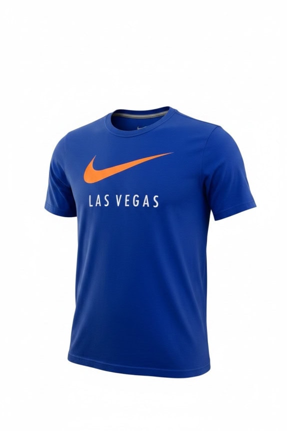 NIKE T SHIRT GRAPHIC ΜΠΛΕ ΑΝΤΡΙΚΟ PRE OWNED M
