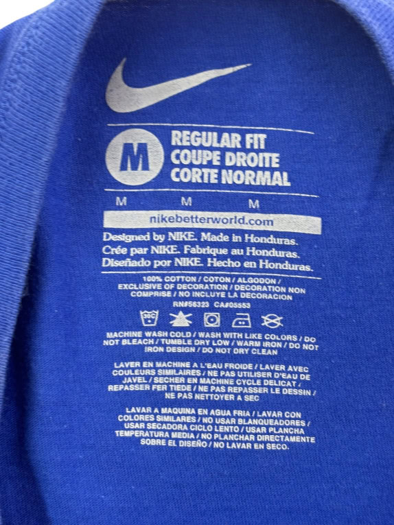 NIKE T SHIRT GRAPHIC ΜΠΛΕ ΑΝΤΡΙΚΟ PRE OWNED M