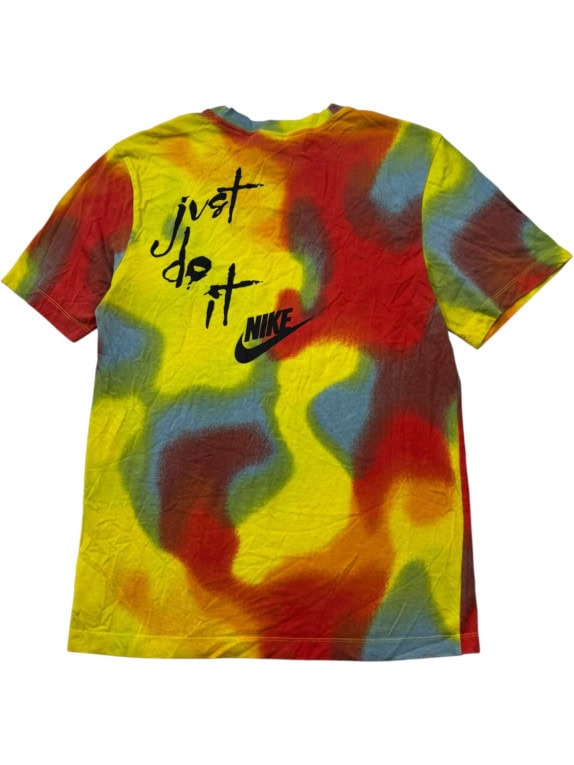 NIKE T SHIRT GRAPHIC MULTICOLOR ΑΝΤΡΙΚΟ PRE OWNED S