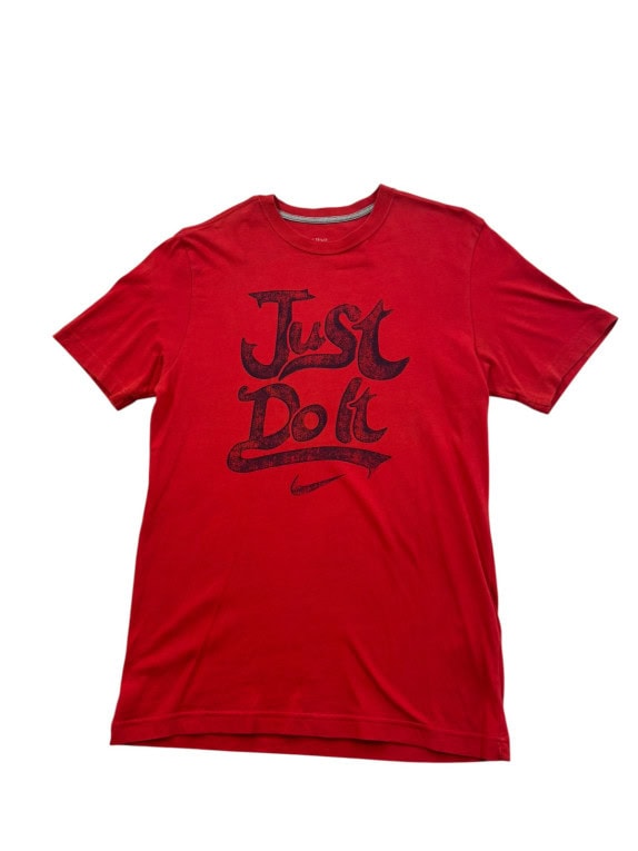 NIKE T SHIRT GRAPHIC SPORTSWEAR ΚΟΚΚΙΝΟ ΑΝΤΡΙΚΟ PRE OWNED M
