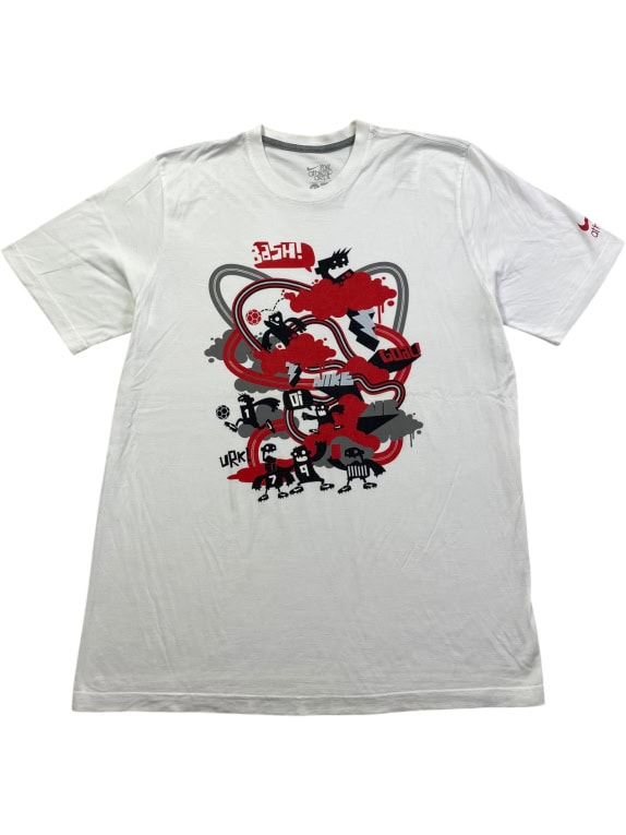 NIKE T-SHIRT GRAPHIC THE ATHLETIC DEPT BIANCO DA UOMO XL
