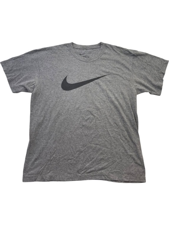 NIKE T SHIRT MINIMAL GRIGIO UOMO PRE OWNED M