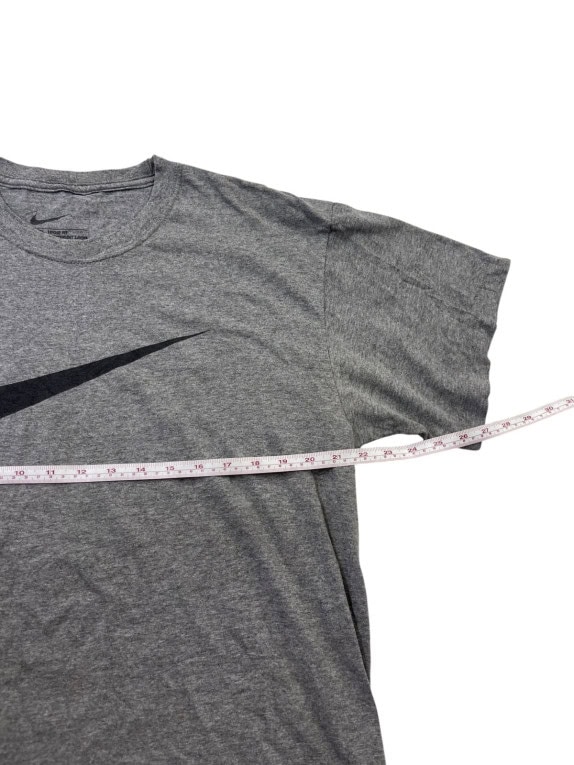 NIKE T SHIRT MINIMAL GRIGIO UOMO PRE OWNED M