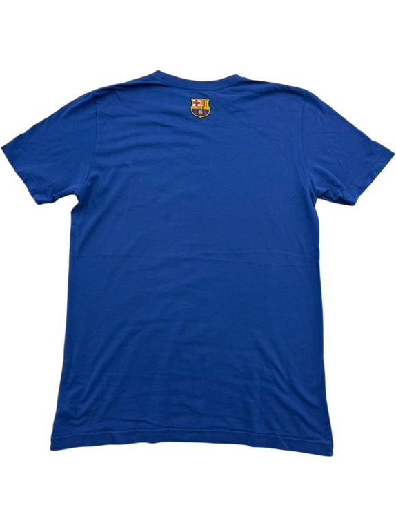 NIKE T-SHIRT "BARCA" GRAPHIC ΜΠΛΕ ΑΝΔΡΙΚΟ MEDIUM