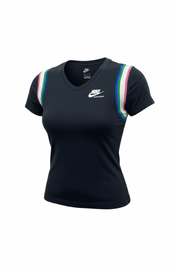 NIKE T-SHIRT SPORTSWEAR LOGO NERA DA DONNA S