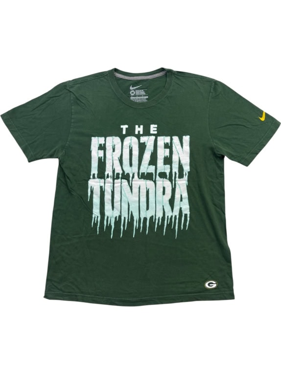 Nike T-Shirt The Frozen Tundra Big Logo Πράσινο Unisex M