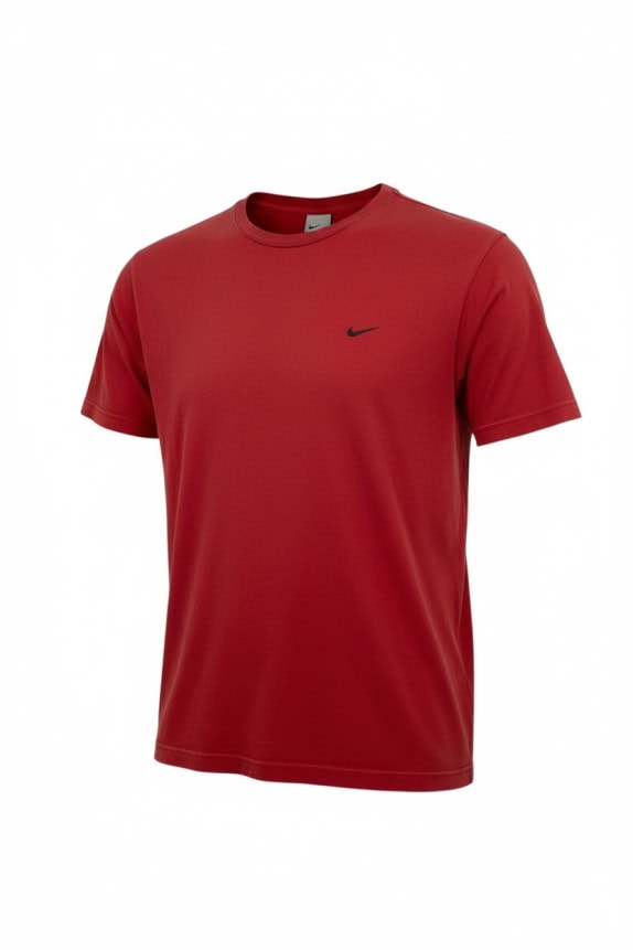 NIKE T-SHIRT VINTAGE CON PICCOLO LOGO ROSSA DA UOMO L