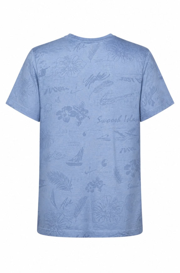 NIKE T SHIRT GRAPHIC LIGHT BLUE UOMO PRE OWNED M
