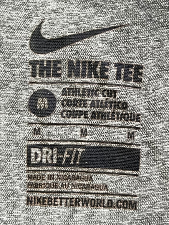 NIKE TEE GRAPHIC ΓΚΡΙ ΑΝΤΡΙΚΟ PRE OWNED M
