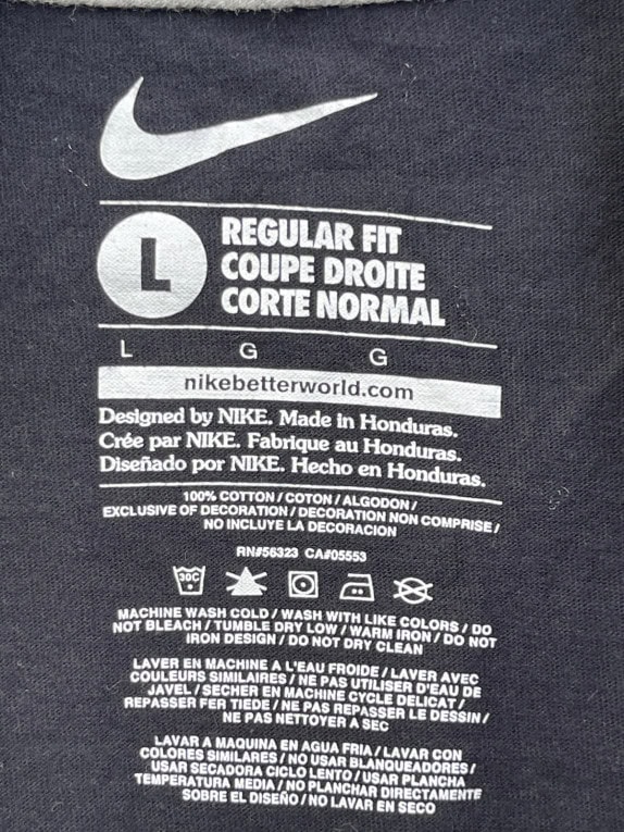 NIKE TEE GRAPHIC NAVY ΑΝΤΡΙΚΟ PRE OWNED L