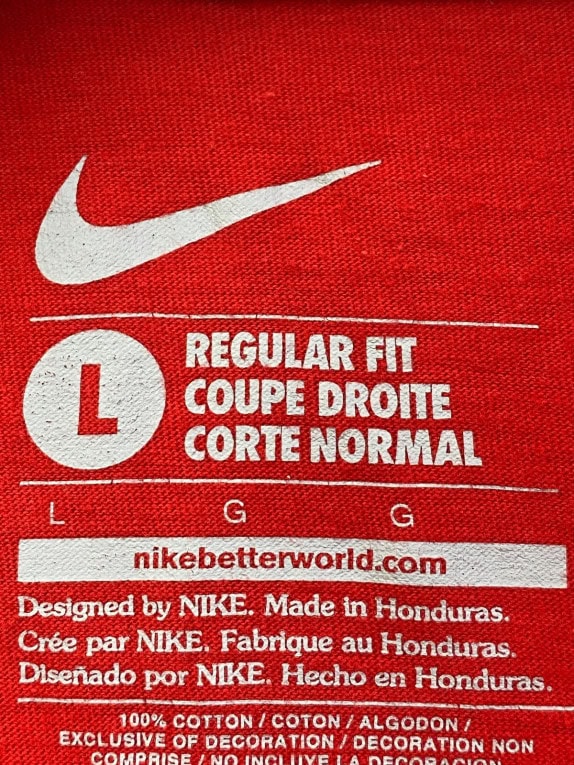 NIKE TEE GRAPHIC RED ΑΝΤΡΙΚΟ PRE OWNED L