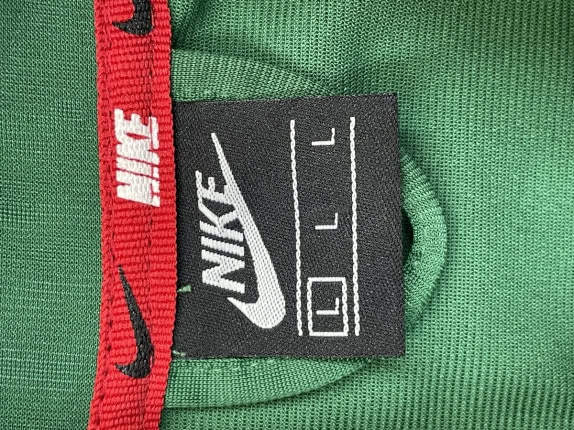 NIKE TRACK JACKET ATHLETIC GREEN RED ΑΝΤΡΙΚΟ PRE OWNED L