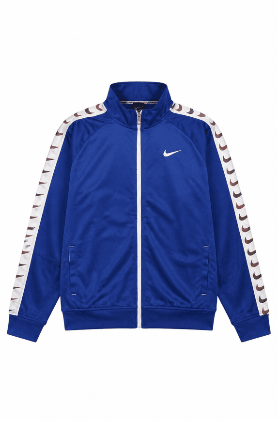 NIKE TRACK JACKET ATHLETIC BLU UOMO PRE OWNED XL