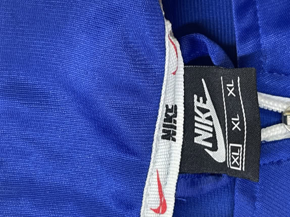 NIKE TRACK JACKET ATHLETIC ΜΠΛΕ ΑΝΤΡΙΚΟ PRE OWNED XL