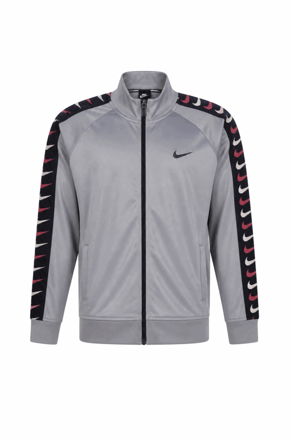 NIKE TRACK JACKET LOGO GREY UOMO PRE OWNED XL