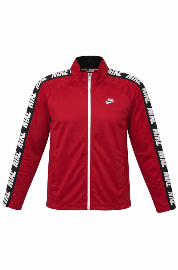 NIKE TRACK JACKET LOGO RED ΑΝΤΡΙΚΟ PRE OWNED L