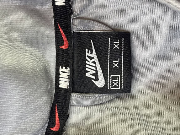NIKE TRACK JACKET MINIMAL GRIGIO UOMO PRE OWNED XL