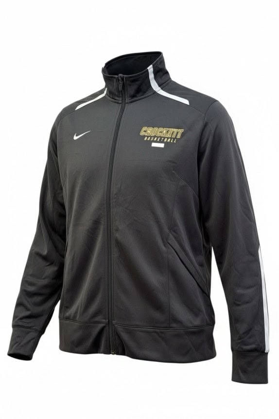 NIKE TRACK JACKET SPORTSWEAR BLACK MEN PRE OWNED M