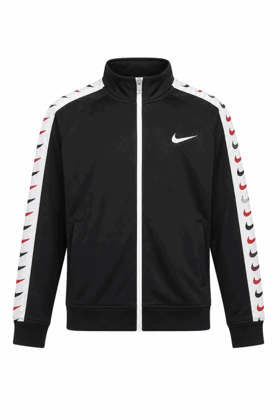 NIKE TRACK JACKET SPORTSWEAR ΜΑΥΡΟ UNISEX PRE OWNED S
