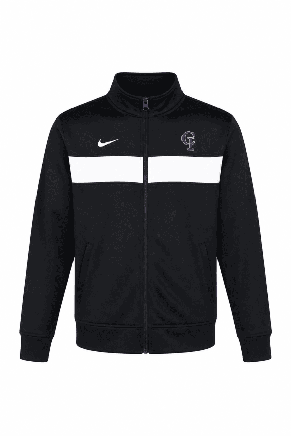NIKE TRACK JACKET SPORTSWEAR ΜΑΥΡΟ UNISEX PRE OWNED XS