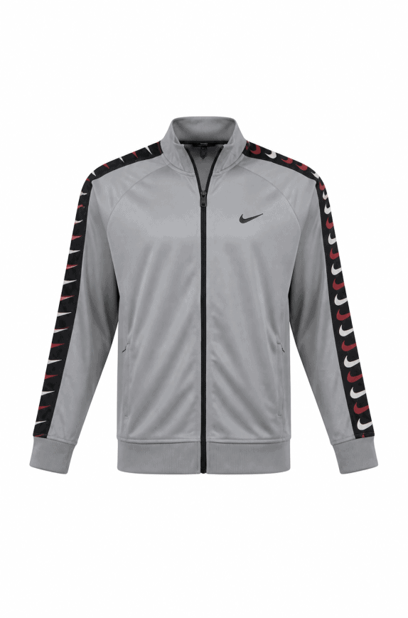 NIKE TRACK JACKET SPORTY GRAY ΑΝΤΡΙΚΟ PRE OWNED L
