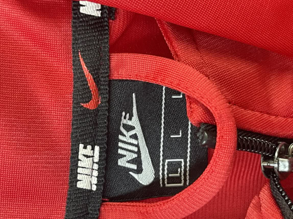 NIKE TRACK JACKET SPORTY RED ΑΝΤΡΙΚΟ PRE OWNED L