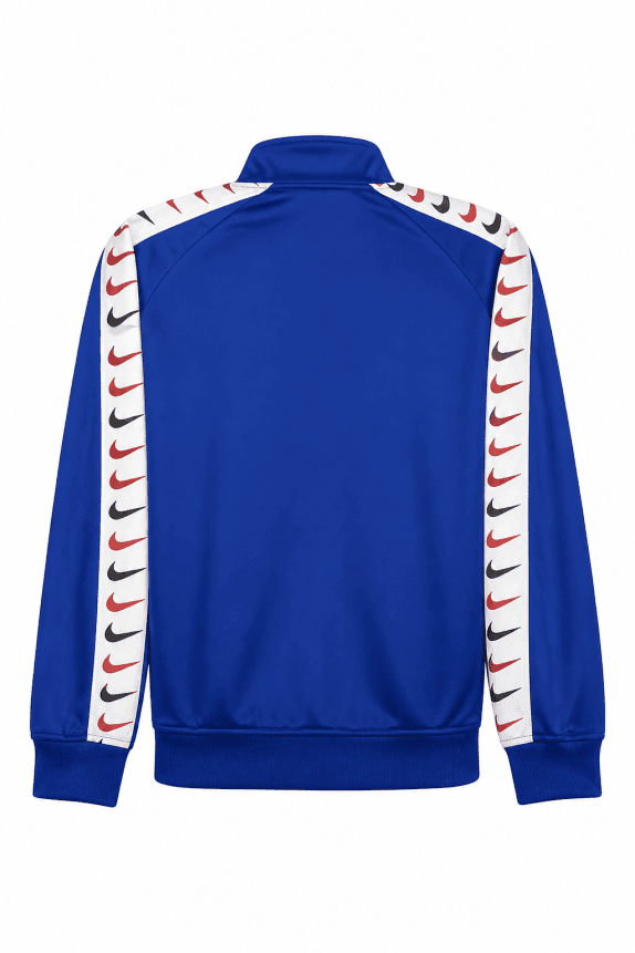 NIKE TRACK JACKET STREETWEAR BLU UOMO PRE OWNED L