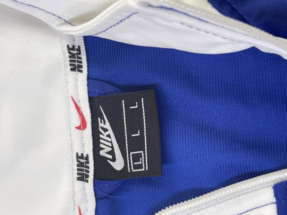 NIKE TRACK JACKET STREETWEAR BLUE WHITE ΑΝΤΡΙΚΟ PRE OWNED L