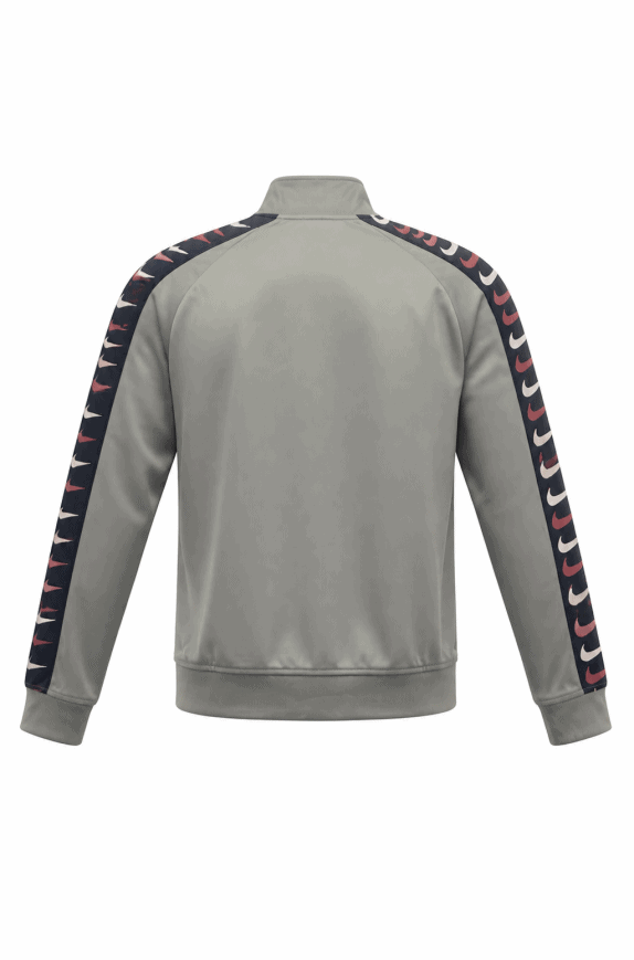 NIKE TRACK JACKET STREETWEAR ΓΚΡΙ ΑΝΤΡΙΚΟ PRE OWNED L