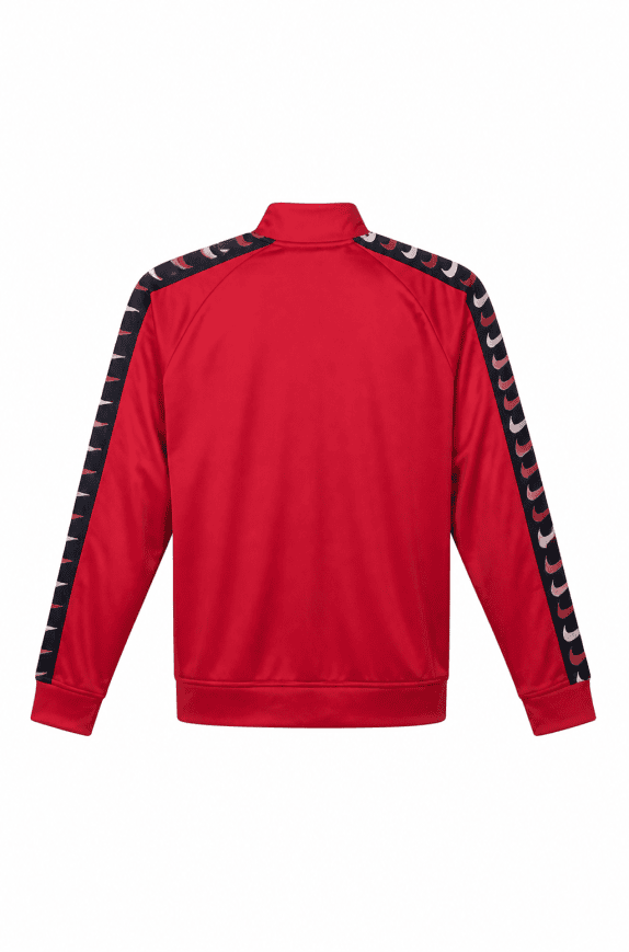 NIKE TRACK JACKET STREETWEAR ΚΟΚΚΙΝΟ ΑΝΤΡΙΚΟ PRE OWNED L