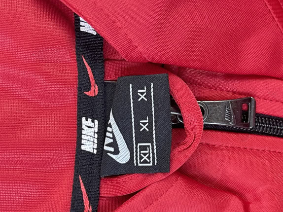 NIKE JORDAN TRACK JACKET STREETWEAR ΚΟΚΚΙΝΟ ΑΝΤΡΙΚΟ PRE OWNED XL