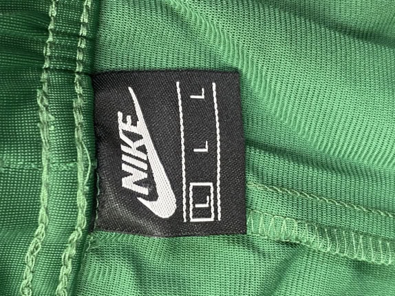 NIKE TRACK PANTS SPORTSWEAR GREEN RED ΑΝΤΡΙΚΟ PRE OWNED L