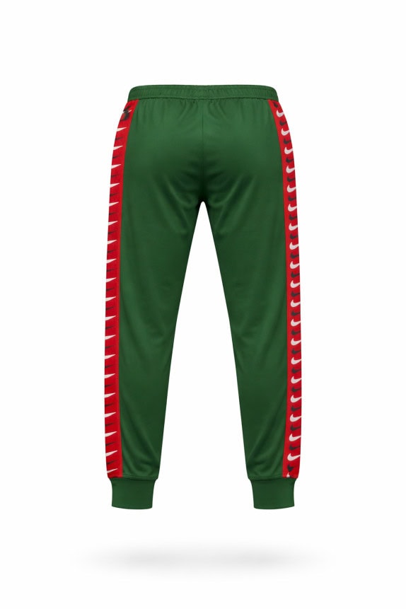 NIKE TRACK PANTS SPORTSWEAR GREEN RED ΑΝΤΡΙΚΟ PRE OWNED L